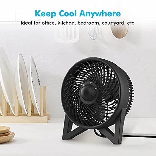 Vornado 7803 Large Pedestal Whole Room Air Circulator Fan with Adjustable Height, 3 Speed Settings, Removable Grill for Cleaning, Black