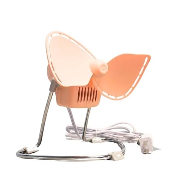 Personal Desk Fans Small Quiet - Mini Cute Desk Fan, USB Powered, 3 Wind Speeds, 360° Rotatable, Little Portable Table Fans Fast Cooling for Home Bedroom Nightstand Office Work Des