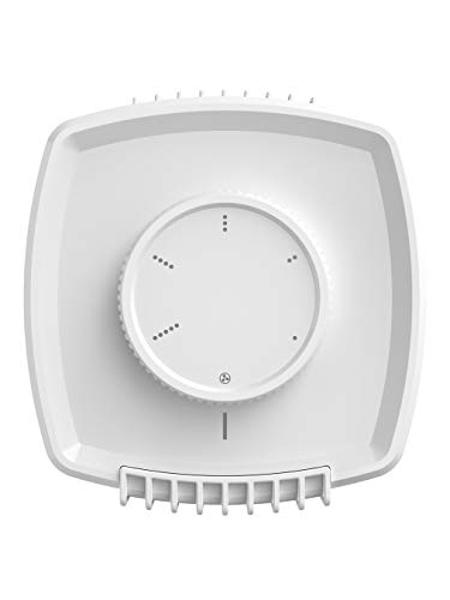 Lasko SB101 SlumberBreeze 2-in-1 Small Table Fan and White Noise Machine for Better Sleep in the Bedroom and Focus in the Home Office, White