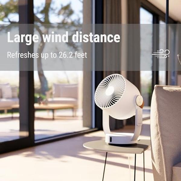Vornado 52 Whole Room Air Circulator Fan with 3 Speeds, Black