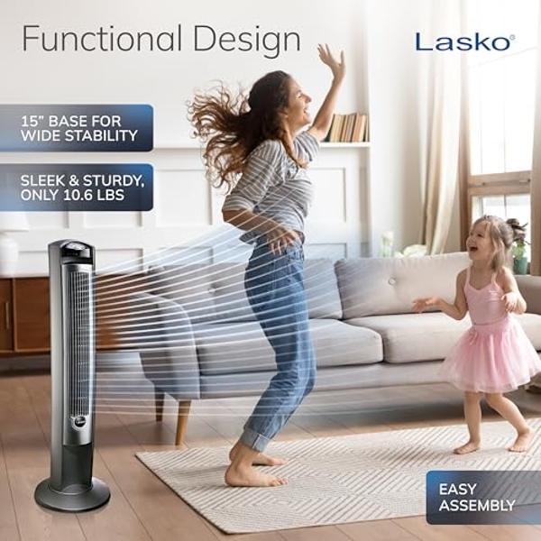 Limitless Breezie Portable Fan with LED Light & 8,000mAh Power Bank (Gray)