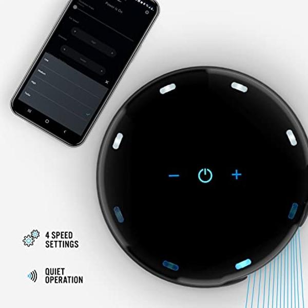 Vornado ATOM 2 AE Compact Oscillating Tower Fan with Alexa Voice Control