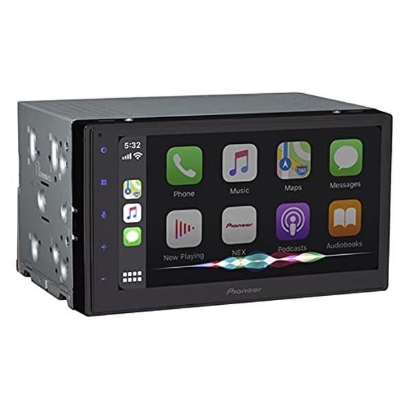 Pioneer SPH-10BT Touchscreen, Single Din in-Dash Receiver with Apple & Android Compatibility, USB/AUX Inputs, Built-in Bluetooth, Pioneer Smart Sync and Hands-Free Calling