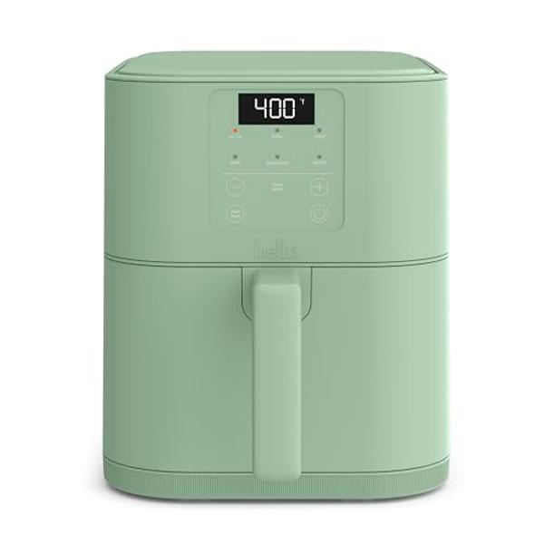bella 6 Qt Slim Air Fryer, Fits-anywhere™ Kitchenware, EverGood™ Ceramic Nonstick Coating, Adjustable Temperature, 6 Preset Cooking Options, 60 Min Auto Shutoff w Audible Tone, 5lb
