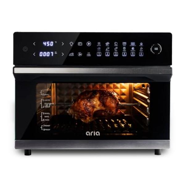 Aria 36 Qt Air Fryer Oven, Ariawave Stainless Steel Air Fryer with ...