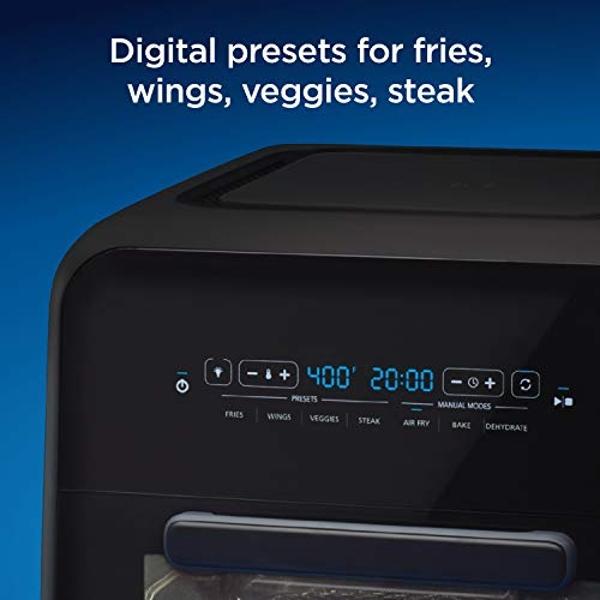 Oster 2086062 Air Fryer Oven & Multi-Cooker, Black