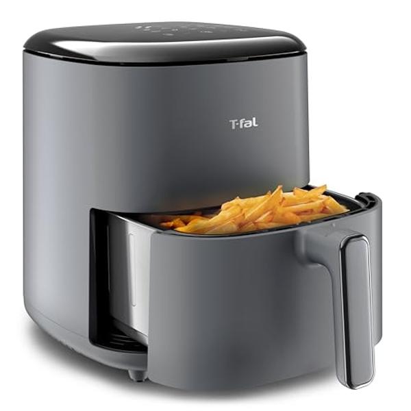 Nuwave 8QT Brio Air Fryer Plus Deep Blue, Digital LED Touch Screen with Cool White Display, 50°F~400°F in Precise 5°, 3 Wattage Alternatives, 5 Cook Functions, 50 Memory, PFAS Free