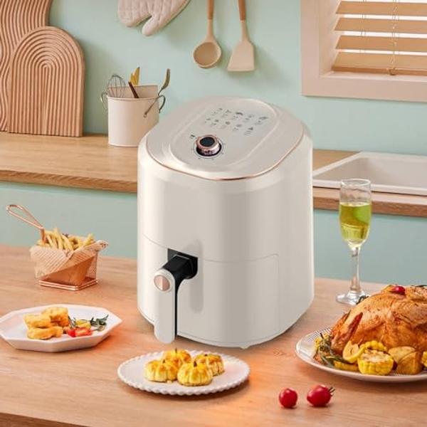 Air Fryer, Smart Compact 7.5L Oil-Free Electric Air Fryers, Timer and Temperature Control, 200°F Digital Airfryer with Flavor-Lock Tech, Dishwasher-Safe & Nonstick, Fit for 2-4 Peo