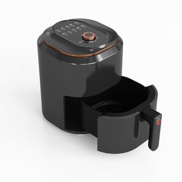 Air Fryer,Smart Compact 7.5L Oil-Free Electric Air Fryers, Timer and Temperature Control, 200°F Digital Airfryer with Flavor-Lock Tech, Dishwasher-Safe & Nonstick, Fit for 2-4 Peop