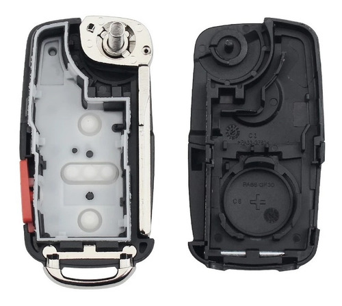 Llave Caso Para Vw Classic Jetta Golf Vento Gol Mk6 A6