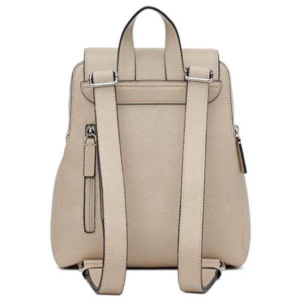 Calvin Klein Reyna Novelty Key Item Flap Backpack, Mushroom