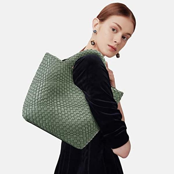 ELDA Crossbody Bags For Women Pocketbooks Soft PU Leather Purses and Handbags Multi Pocket Shoulder Bag