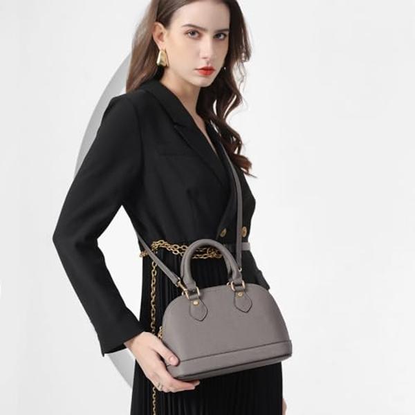 4PCS Women Fashion Handbags Purses Wallet Shoulder Bags Casual Tote Bag Crossbody Bags, Handbag Set Gift for Ladies Girls, Satchel Purse Set for Women