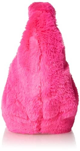 The Drop Women's Addison Soft Volume Top Handle Bag, Hot Pink Fur, One Size