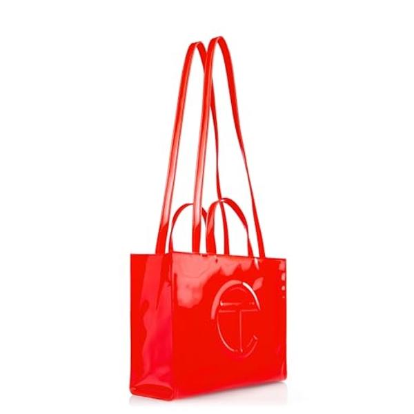 TELFAR Medium Shopping Bag - Red Patent