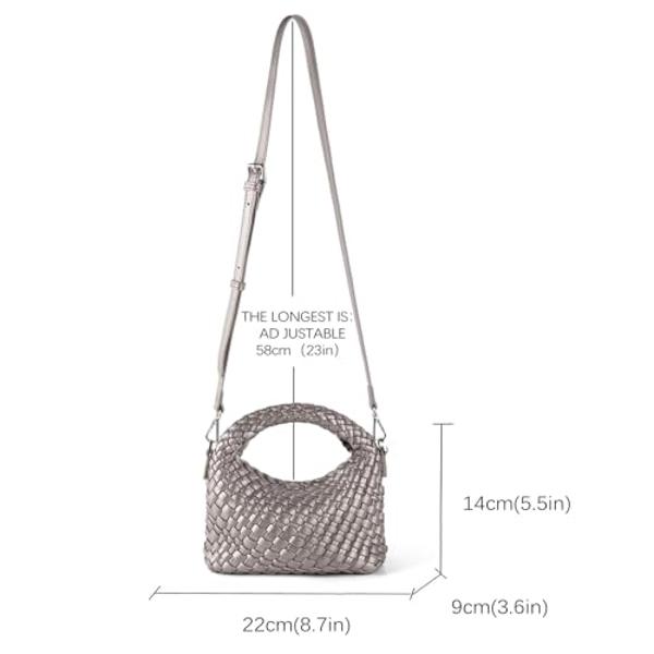 Danssily Purses Handbags for Women Ladies Fashion Crossbody bag Top Handle Satchel Shoulder Bags Totes (white)