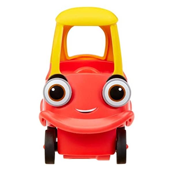 Little Tikes Let’s Go Cozy Coupe™ 2pk Mini Color Change Vehicles for Tabletop or Floor Push Play Car Fun and Color Change for Toddlers, Boys, Girls 3+ Years, Red