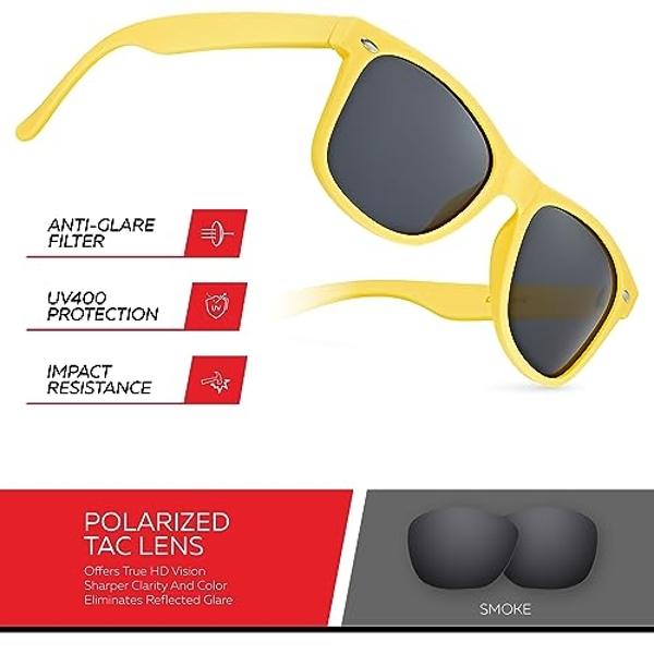 BUTABY Rectangle Sunglasses for Women Retro Driving Glasses 90’s Vintage Fashion Narrow Square Frame UV400 Protection Black