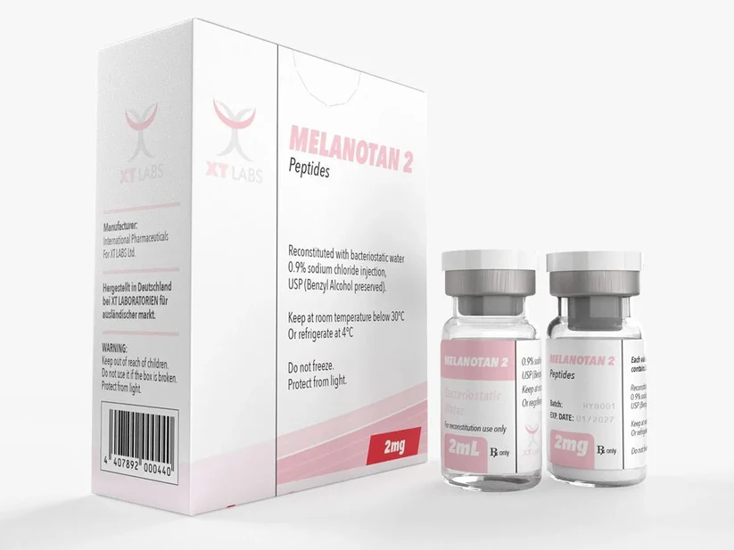 Melanotan 2 XT Labs Péptido 2mg x 2ml Bronceado y Bienestar Sexual