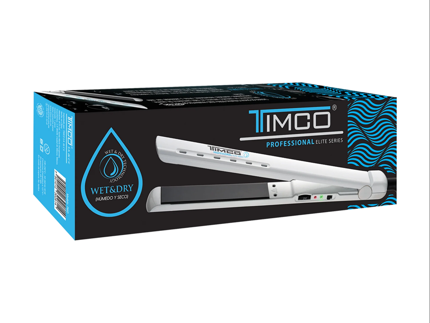PLANCHA ALACIADORA TIMCO PWD HUMEDO Y SECO BLANCO