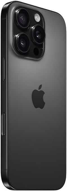 iPhone 16 Pro 128GB Titanium Negro Nuevo E SIM + Cargador inalámbrico. 