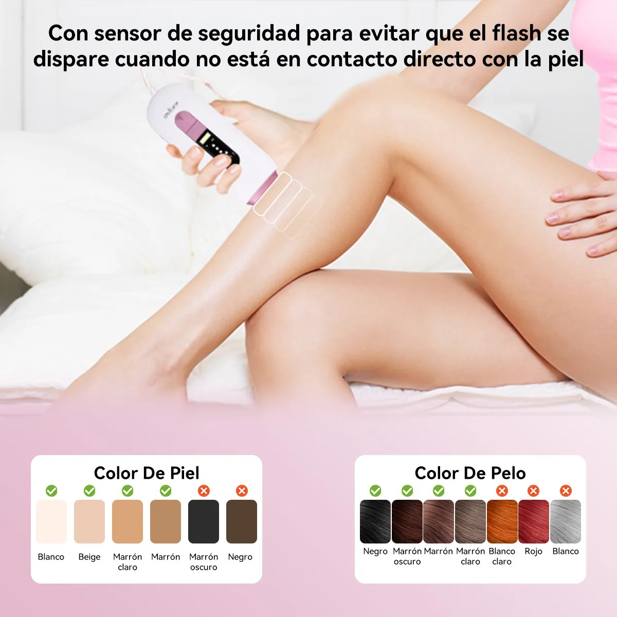 Superflash Láser Depiladora Ipl Pulsada Permanente Para Cuerpo Y Cara Rosa Maquina Depiladora Laser Profesional Maquina Depilacion Definitiva Soprano Aparato Depilacion laser Ipl 127V