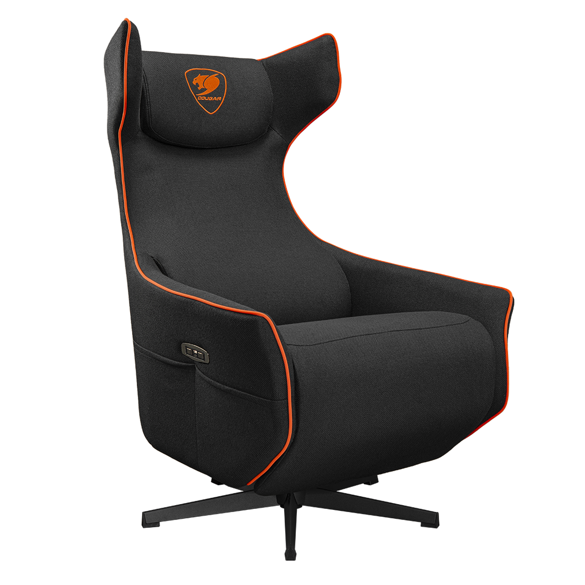 SILLON COUGAR MAGUS BLACK/ORANGE RECLINABLE USB-C USB-A 3MMGSORB.0002