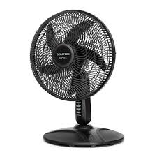 VENTILADOR TAURUS TURBO 1000 16 PULG PEDESTAL 127V/45W 3 VEL PLASTICO NEGRO