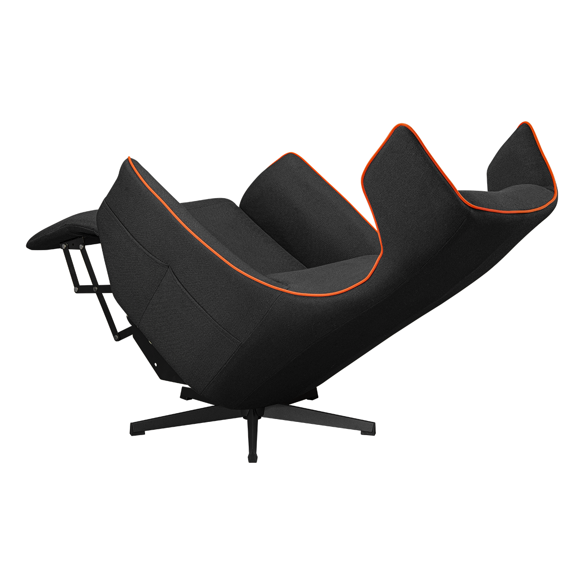 SILLON COUGAR MAGUS BLACK/ORANGE RECLINABLE USB-C USB-A 3MMGSORB.0002