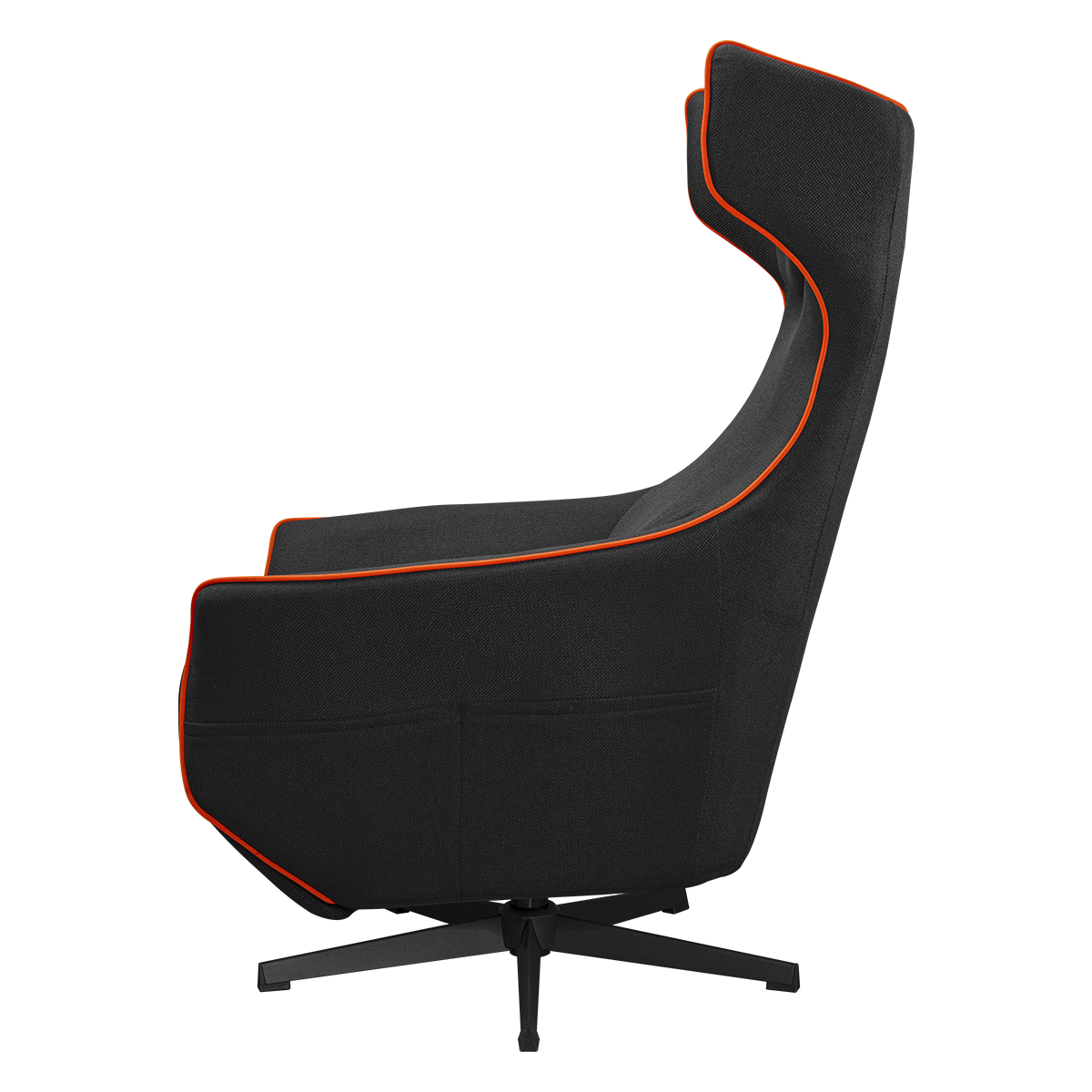 SILLON COUGAR MAGUS BLACK/ORANGE RECLINABLE USB-C USB-A 3MMGSORB.0002