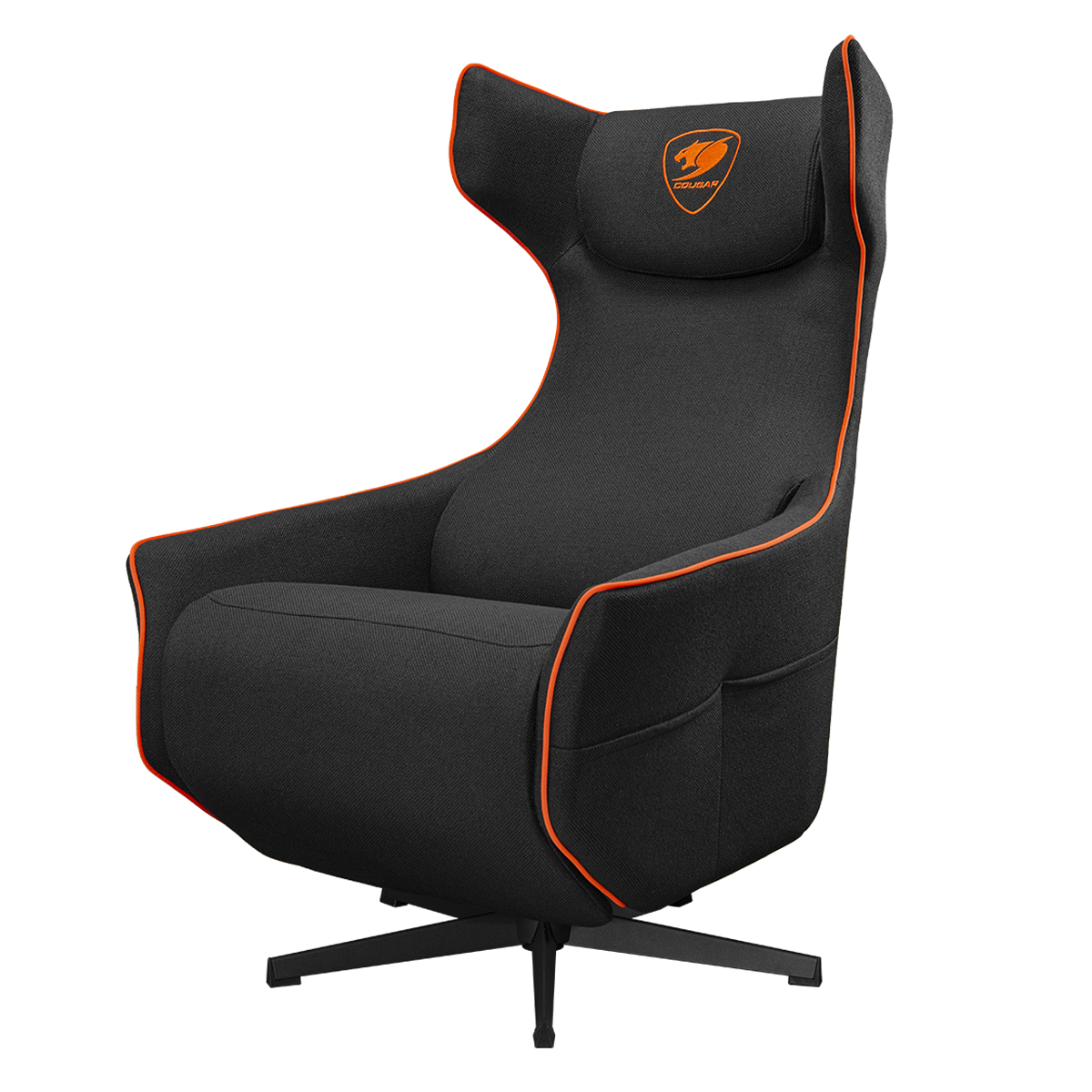 SILLON COUGAR MAGUS BLACK/ORANGE RECLINABLE USB-C USB-A 3MMGSORB.0002