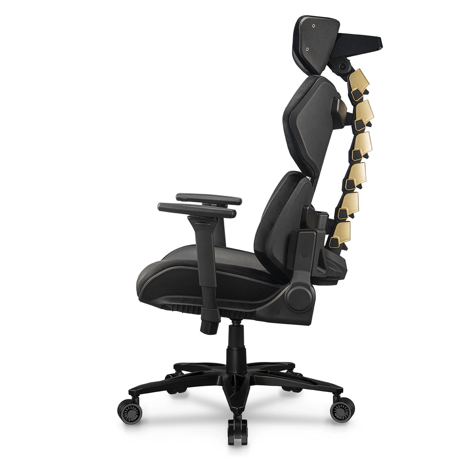 SILLA COUGAR TERMINATOR ELITE BLACK/GOLD ERGONICA SOPORTA 130KG 3MTREGLB.0001