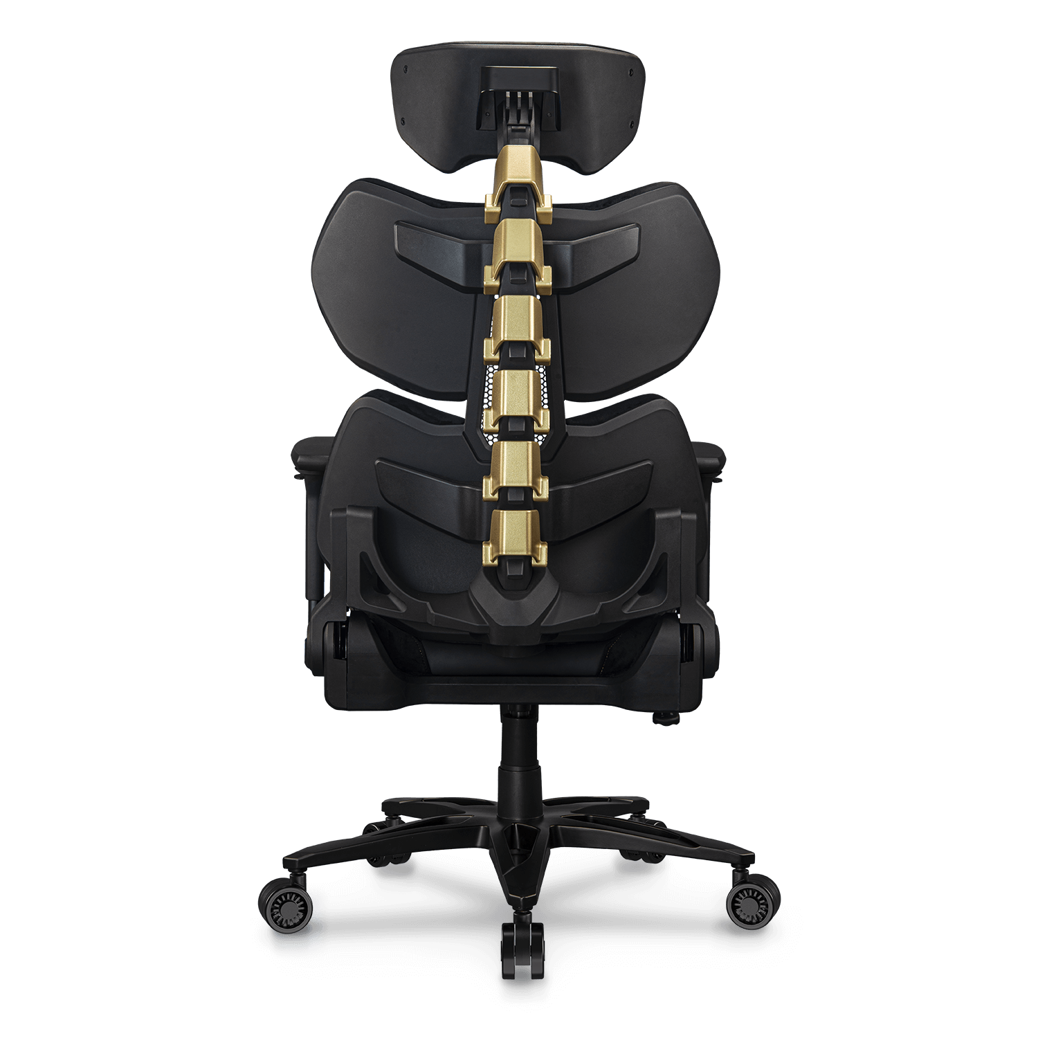SILLA COUGAR TERMINATOR ELITE BLACK/GOLD ERGONICA SOPORTA 130KG 3MTREGLB.0001