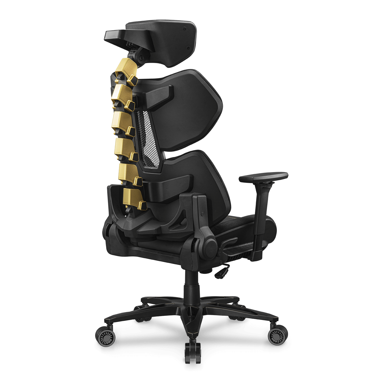 SILLA COUGAR TERMINATOR ELITE BLACK/GOLD ERGONICA SOPORTA 130KG 3MTREGLB.0001