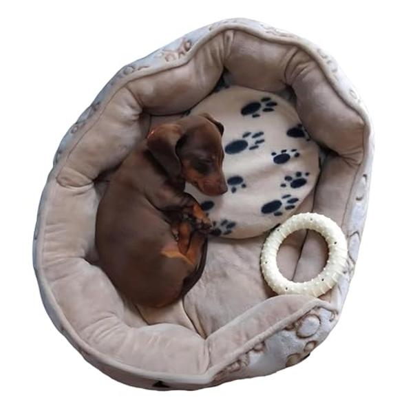 The 'Original' Snugglesafe Microwave Heating Pad Disc Microwavable Heated Pet Bed.