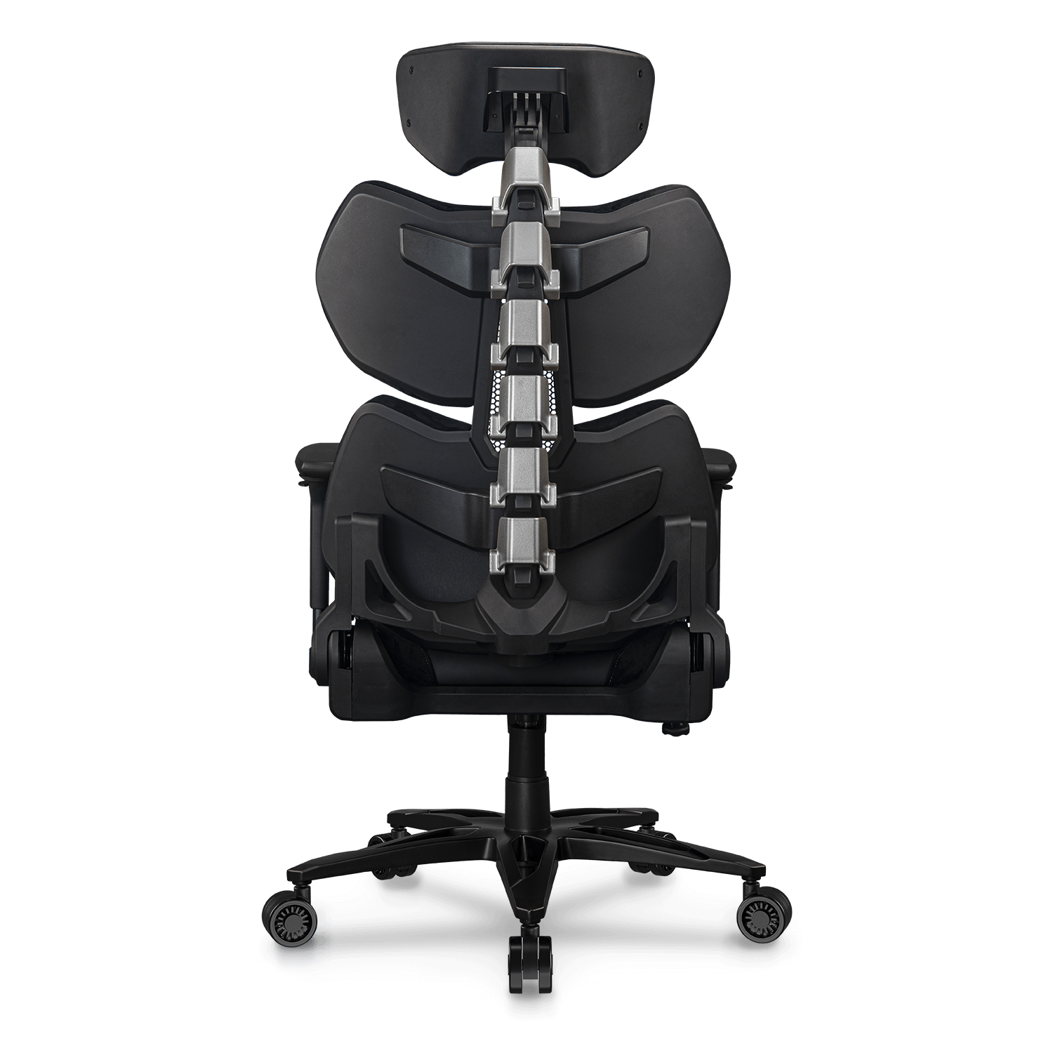SILLA COUGAR TERMINATOR ELITE BLACK/SILVER ERGONICA SOPORTA 130KG 3MTRESLB.0001