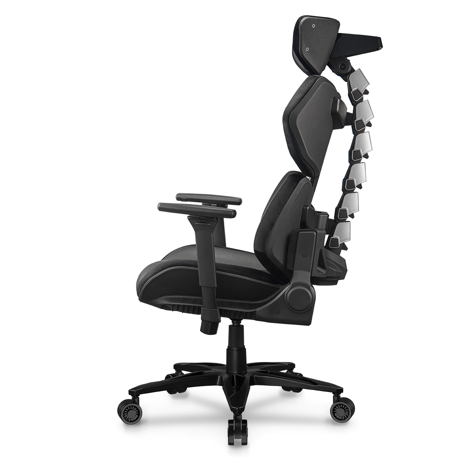 SILLA COUGAR TERMINATOR ELITE BLACK/SILVER ERGONICA SOPORTA 130KG 3MTRESLB.0001
