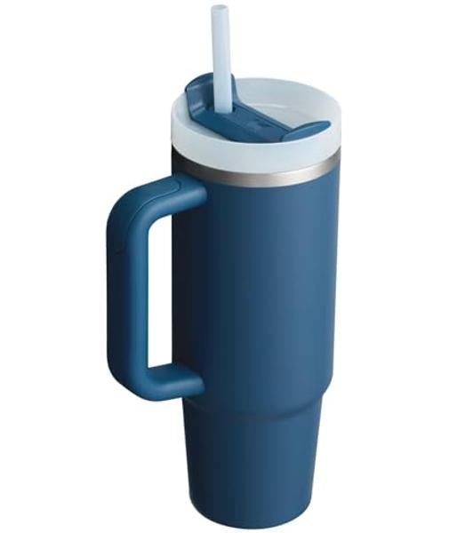 Stanley Quencher H2.0 Tumbler with Handle and Straw 30 oz | Flowstate 3-Position Lid | Cup Holder Compatible for Travel | Insulated Stainless Steel Cup | BPA-Free | Stargaze