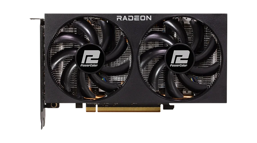 TVIDEO POWER COLOR FIGHTER RADEON RX7600 AMD 8GB GDDR6 HDMI DP RX7600 8G-F