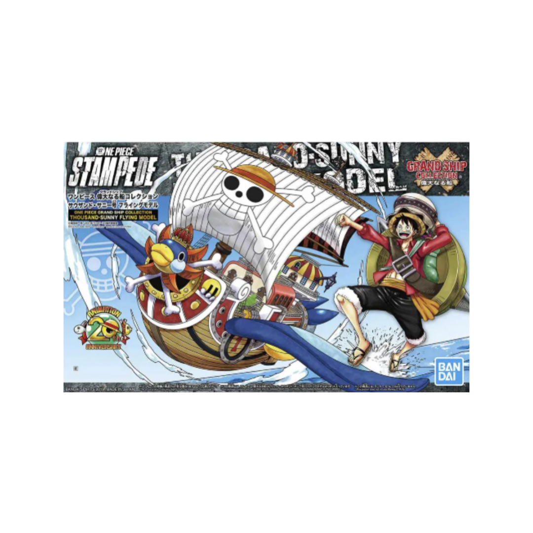 GRAND SHIP COLLECTION THOUSAND SUNNY FLYING MODEL - ONE PIECE  - BANDAI ARMABLE 