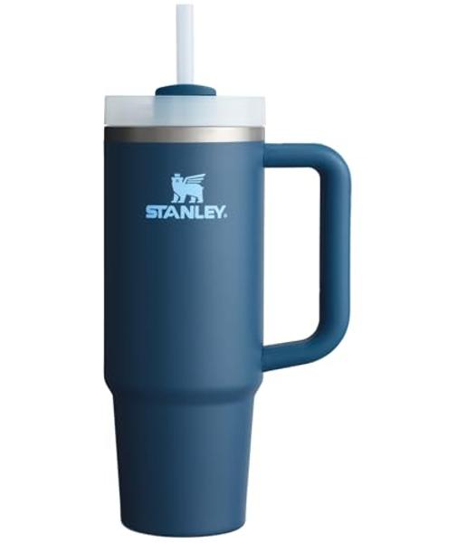 Stanley Quencher H2.0 Tumbler with Handle and Straw 30 oz | Flowstate 3-Position Lid | Cup Holder Compatible for Travel | Insulated Stainless Steel Cup | BPA-Free | Stargaze