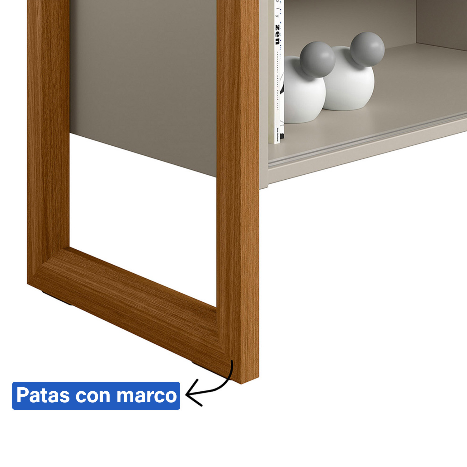 Mesa para TV hasta 55" Gold Bossa