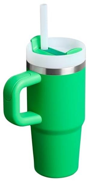 Stanley Quencher H2.0 Tumbler with Handle and Straw 14 oz | Flowstate 3-Position Lid | Cup Holder Compatible for Travel | Insulated Stainless Steel Cup | BPA-Free | Meadow