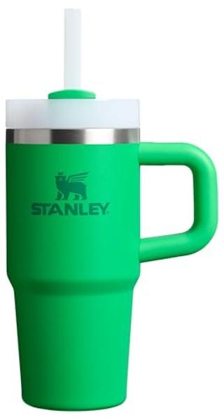 Stanley Quencher H2.0 Tumbler with Handle and Straw 14 oz | Flowstate 3-Position Lid | Cup Holder Compatible for Travel | Insulated Stainless Steel Cup | BPA-Free | Meadow