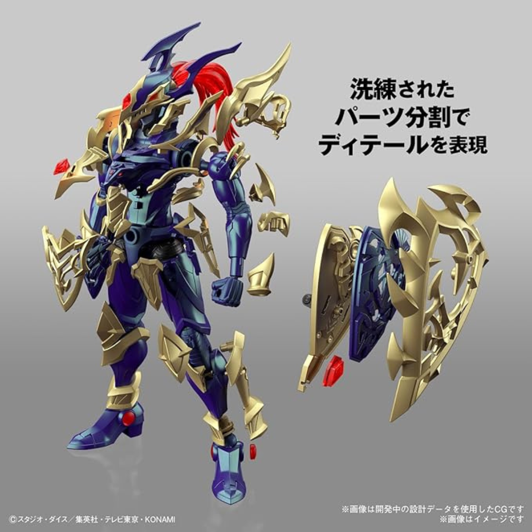 BLACK LUSTER SOLDIER FIGURE RISE STANDARD AMPLIFIED - BANDAI ARMABLE 