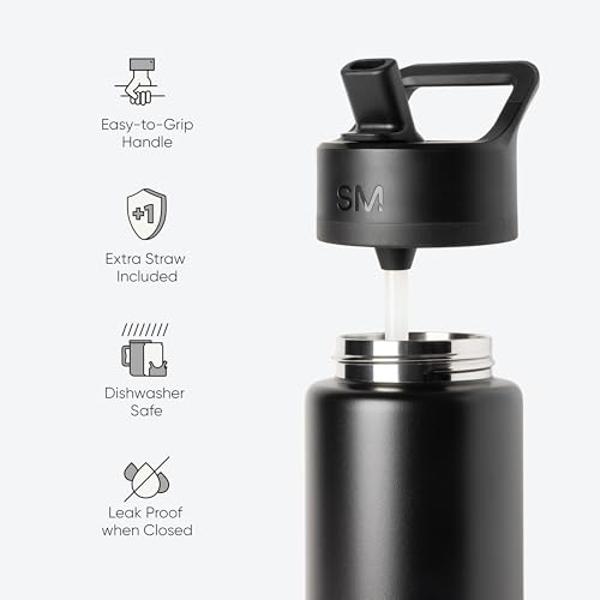 Owala SmoothSip Slider Insulated Stainless Steel Coffee Tumbler, Reusable Iced Coffee Cup, Hot Coffee Travel Mug, BPA Free 12 oz, Grey/Green (Sour Apple)