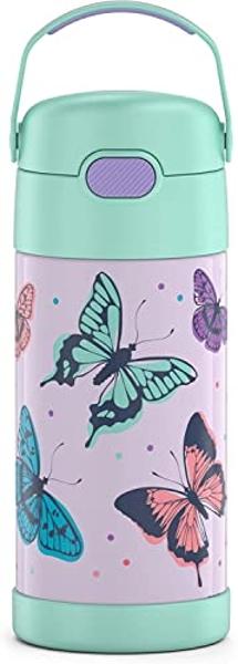 Simple Modern Water Bottle with Straw Lid | Vacuum Insulated Stainless Steel Metal Thermos | Reusable Leak Proof BPA-Free Flask for Sports Gym | Summit Collection | 30oz, Deep Ocea