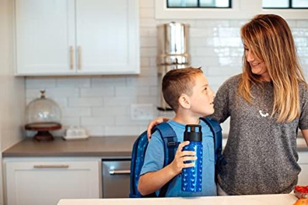 Simple Modern Kids Summit Water Bottle with Straw Lid | Harry Potter 18oz Stainless Steel Cup Insulated Tumbler for Girls, Boys, School | Magical Mashup
