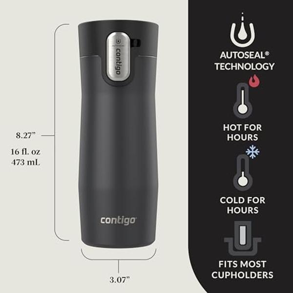 Ello Pop & Fill 22oz Stainless Steel Water Bottle with Quick Fill Technology, Double Walled and Vacuum Insulated Metal, Leak Proof Locking Lid, Sip and Chug, Reusable, BPA Free, Pa