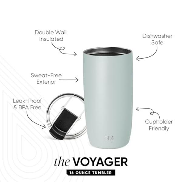 Ello Pop & Fill 22oz Stainless Steel Water Bottle with Quick Fill Technology, Double Walled and Vacuum Insulated Metal, Leak Proof Locking Lid, Sip and Chug, Reusable, BPA Free, Pa
